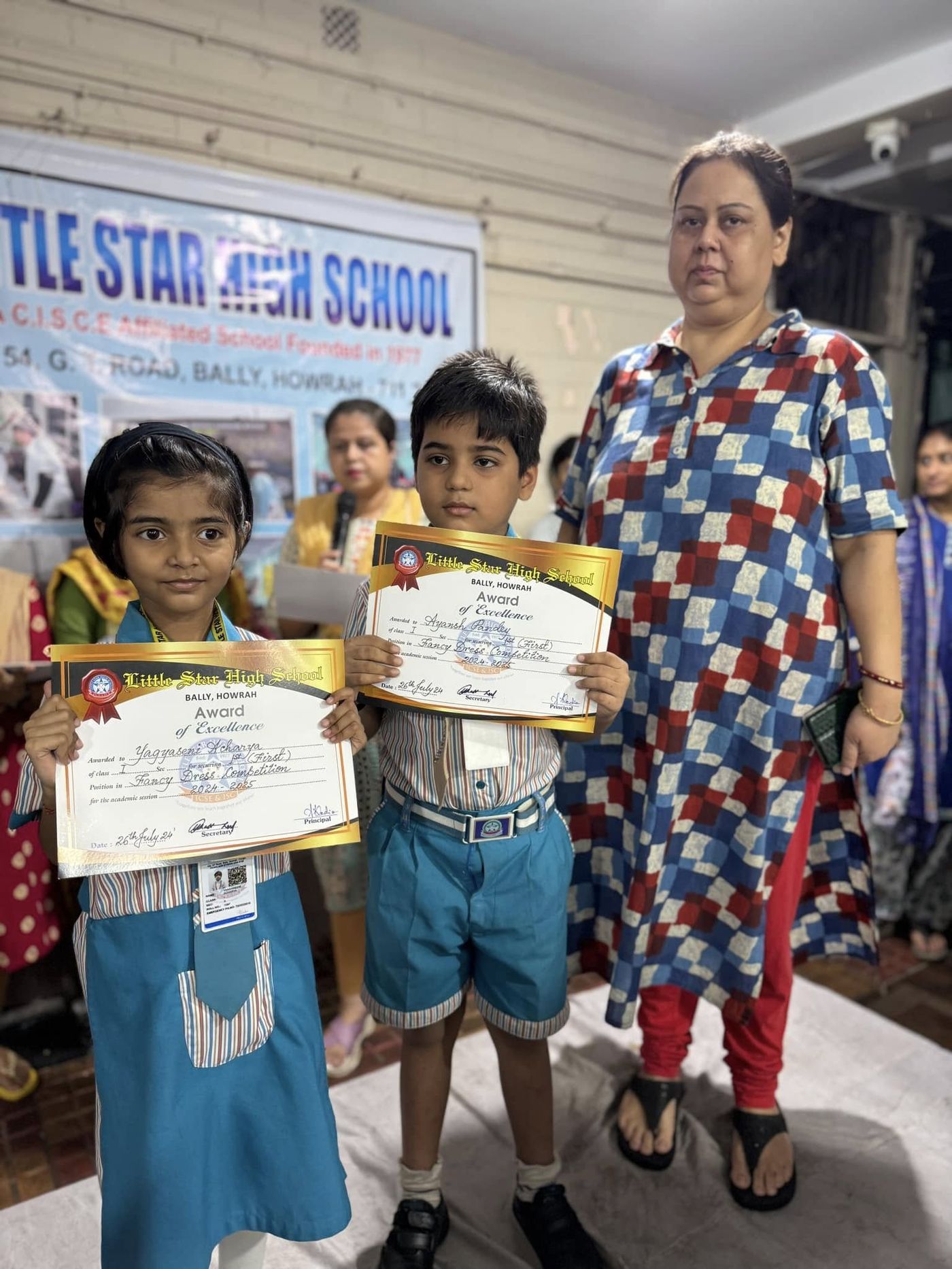 Prize distribution ceremony
