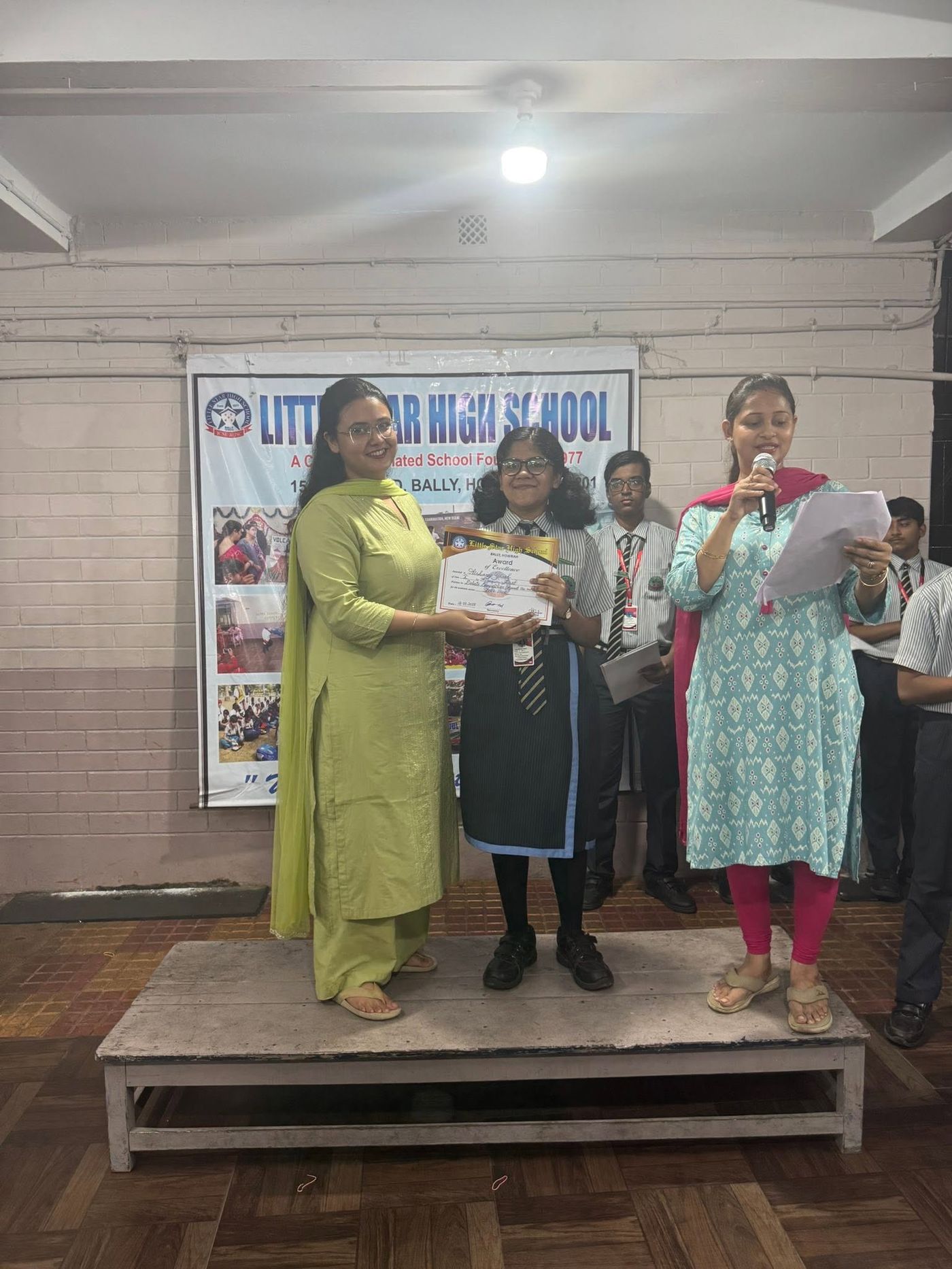 Prize distribution ceremony