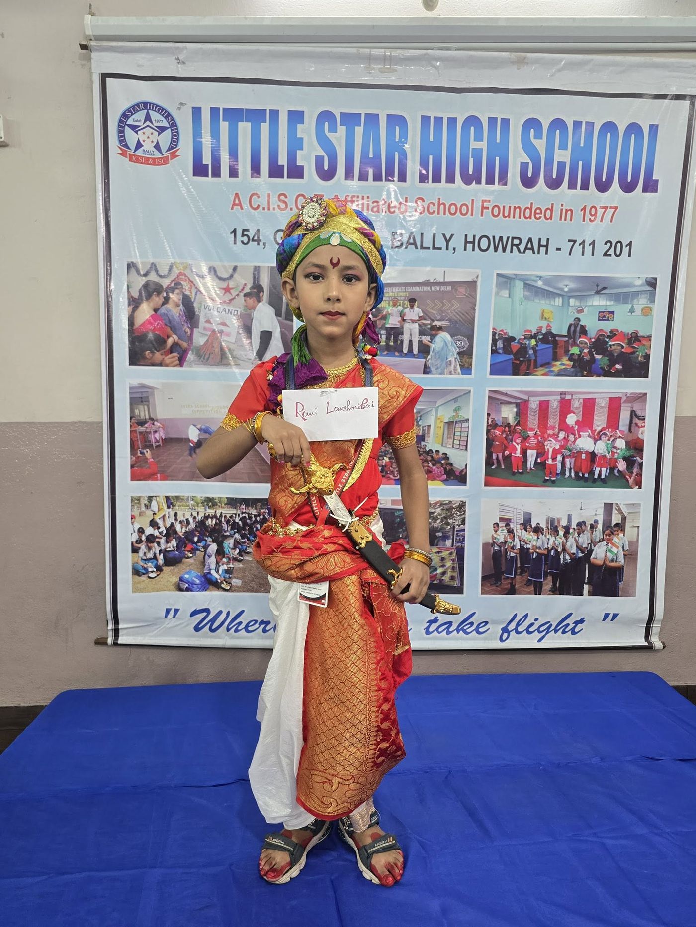 Solo stage performance